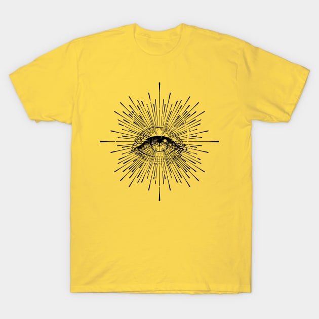 blackworkers ONE EYES T-Shirt by MOTODADJAL